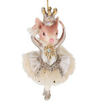 Елочная игрушка Мышка Балерина Беттина - Winter Baroque 13 см