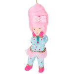 Елочная игрушка Девочка Зефирка Кенди - Circus Birthday 12 см