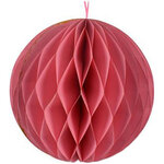 Бумажный шар Soft Geometry 30 см розовый