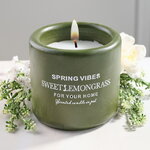 Ароматическая свеча в стакане Relaxation - Лемонграсс 8 см