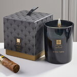Ароматическая свеча в стакане Aroma di Rogito - Black Tabac 10*8 см