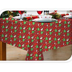 Новогодняя скатерть Зимнее торжество 180*130 см