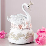 Декоративня фигурка Лебедь: Swan Lake 15 см, с музыкой и движением