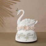 Декоративня фигурка Лебедь: Swan Lake 15 см, с музыкой и движением