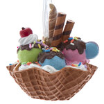 Елочная игрушка Пирожное Plaisir de Framboise - Elf Cooks 8 см