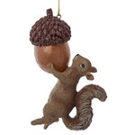 Елочная игрушка Белка Венья с Желудями - Enchanted Forest 11 см