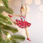 Елочная игрушка Танцовщица Келли - Jazz Dance 13 см, подвеска