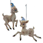 Набор елочных игрушек Оленята снежного Королевства 9 см, 2 шт