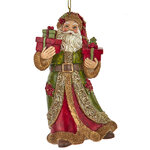 Елочная игрушка Санта с подарками из Чудотвилля 11 см