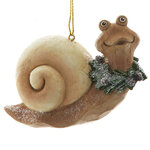 Елочная игрушка Улитка Пэгги - Лесная Путешественница 9 см