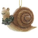 Елочная игрушка Улитка Мэгги - Лесная Путешественница 9 см