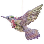 Елочная игрушка Колибри Вэнди - Pastel Rainbow 12 см