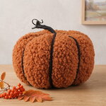 Плюшевая тыква Happy Halloween, Buddy! 15 см каштановая