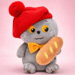 Мягкая игрушка Кот Басик - Бонжур 16 см, коллекция Эмоции