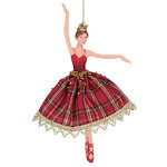 Елочная игрушка Балерина Эвридика - Scottish Symphony 18 см