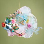 Коллекционная стеклянная елочная игрушка Рыбка Celestia - Jewel of the Sea 20 см