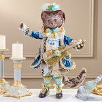 Коллекционная кукла Кот Гитарист - Королевский Мушкетер 53 см