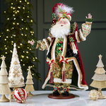 Коллекционная кукла Санта-Клаус из Сказочной Долины 63 см