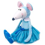 Мягкая игрушка Крыса - Балерина в голубом Лилу 31 см