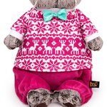 Одежда для Кота Басика 25 см - Зимняя пижама