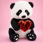 Мягкая игрушка Панда Бу: Пламенное сердце 20 см, Orange Life