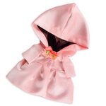 Одежда для Зайки Ми 23 см - Плащ светло-розовый блестящий