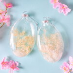 Декоративные пасхальные яйца - Гербарий 10 см, 2 шт