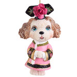 Елочная игрушка Собачка Спаниель 10 см