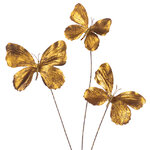 Декоративная ветка Бабочки Балмиди - Крылья Вдохновения 66 см