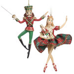 Набор елочных игрушек Балет Щелкунчик - Scottish 13 см, 2 шт