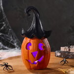 Светящаяся фигурка Тыковка Сквиззи - Witch Henchman 18 см, на батарейках
