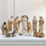 Рождественский вертеп Евангельская история 6-20 см, 11 фигурок