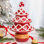 Конфетница Елочка Бонбон - Рождественские Гостинцы 23 см