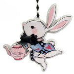 Елочная игрушка Кролик с чайником - Wonderful Tea