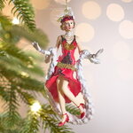 Елочная игрушка Леди Гормлэйт - Jazz Dance 14 см, подвеска